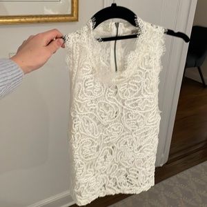 White lace Zara top, Medium
